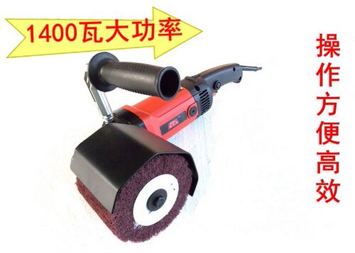 工业级 1400瓦大功率 调速不锈钢拉丝机 镜面抛光机 金属拉丝机 - 图3