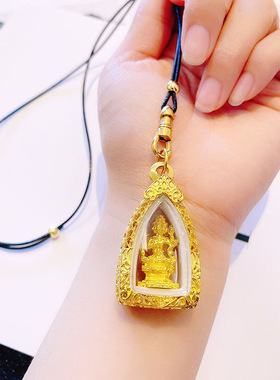 弹簧扣调节佛牌蜡绳方便唐卡绳