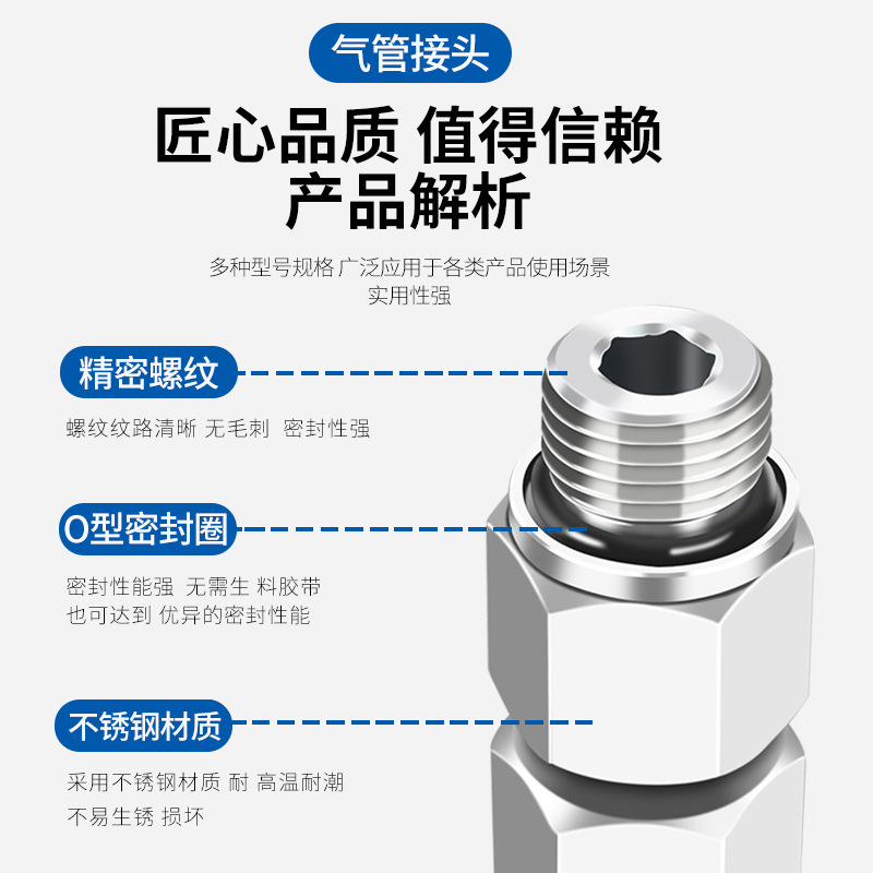 通用吸盘安装配件旋转接头HJB挠性连接摆动12度PJB-G1M G2M G4M-S - 图0