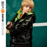 Детский пуховик, детская куртка для мальчиков, детская одежда, 2021 года, в западном стиле, подходит для подростков