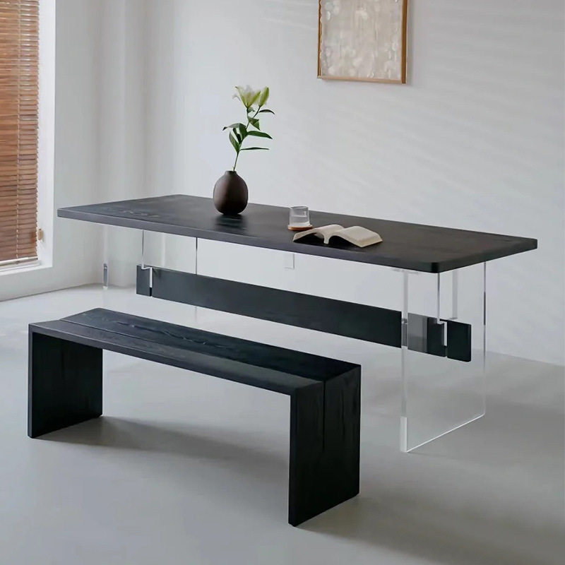 定制白蜡木碳化板黑色木板实木餐桌茶桌书桌桌面板红橡木大板桌板,淘宝优惠券,粉丝福利购,淘宝优惠卷