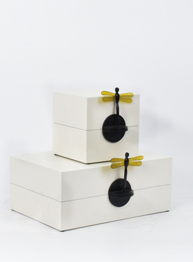 新中式风实木样板房间软装饰品