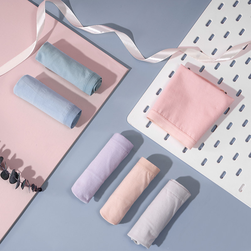 嫚熙纯棉孕妇女低腰怀孕无痕夏内裤 嫚熙哈尼内裤