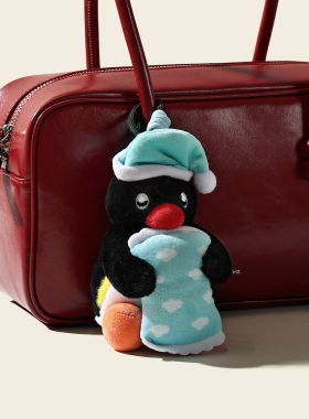 正版pingu企鹅玩偶包包挂件书包