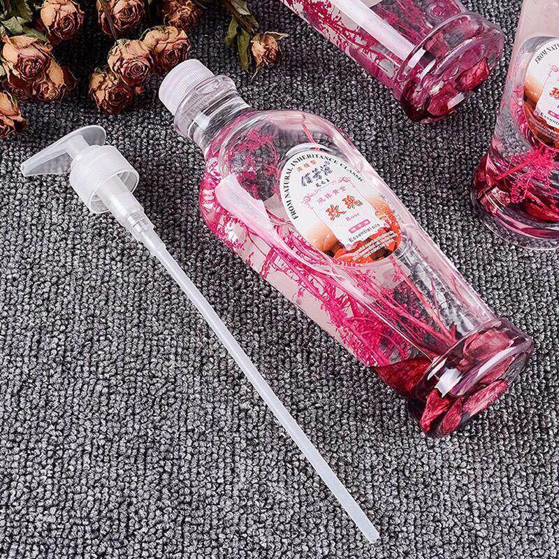 玫瑰花瓣大瓶美容院按摩spa润肤油 天成祥按摩油