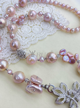 奥瑞缇原创手作圆巴项链