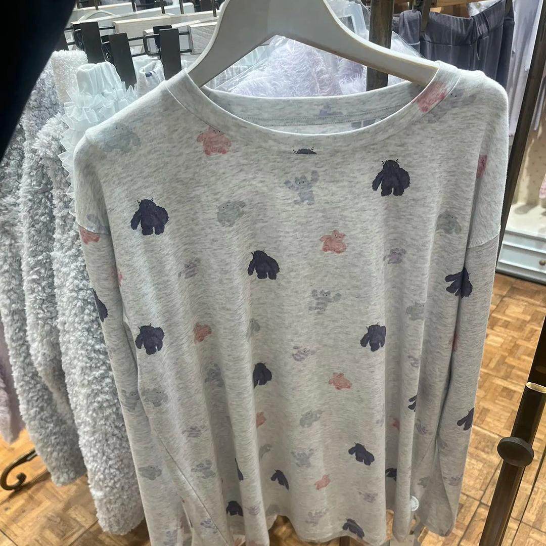 日系情侣款莫代尔棉春秋高级感情侣睡衣女卡通怪兽图案男士家居服,淘宝优惠券,粉丝福利购,淘宝优惠卷