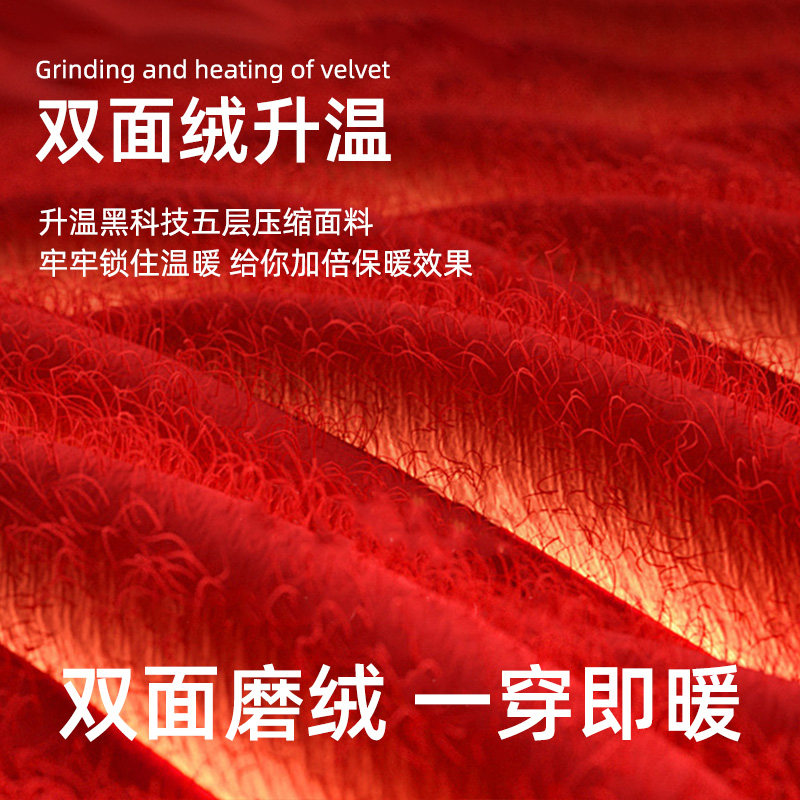 大嘴猴青少年保暖内衣套装男孩秋衣秋裤女孩初中高中学生2025新款