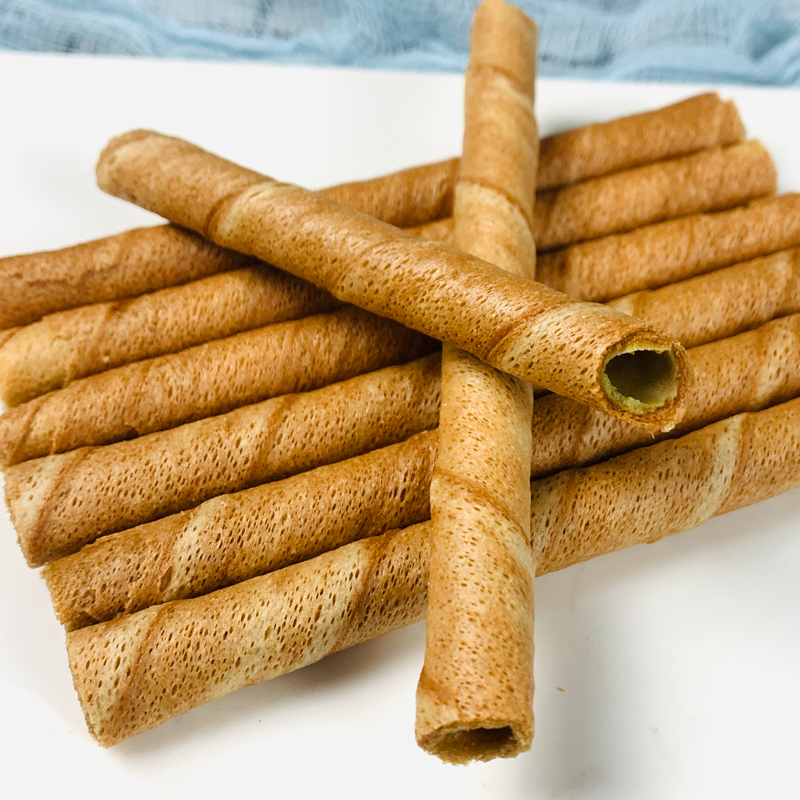 法丽兹香酥卷抹茶味夹心蛋卷臻芯卷网红休闲小零食卷心酥饼干小吃