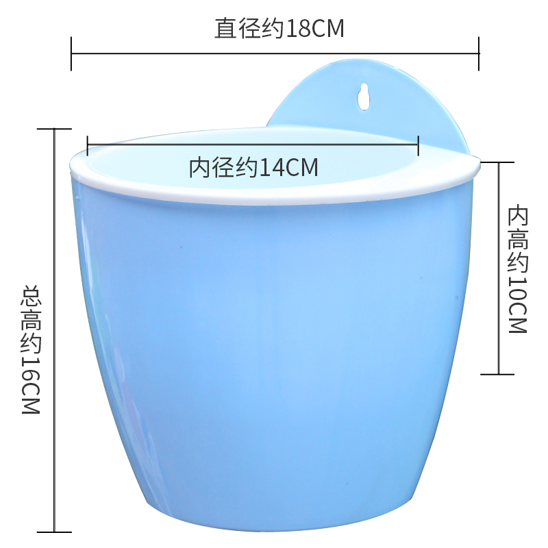 壁挂绿萝花盆塑料双层家用水培创意挂墙特价清仓包邮蓄水盆室内