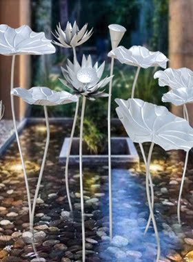 铁艺不锈钢仿真庭院景观户外摆件