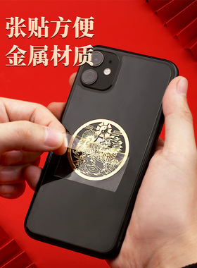 铜麒麟一对纯摆件祥瑞八卦