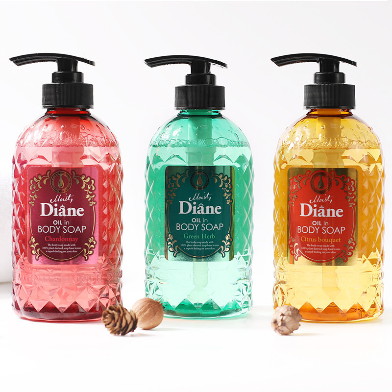 moist diane黛丝恩日本精油沐浴露 黛丝恩沐浴露