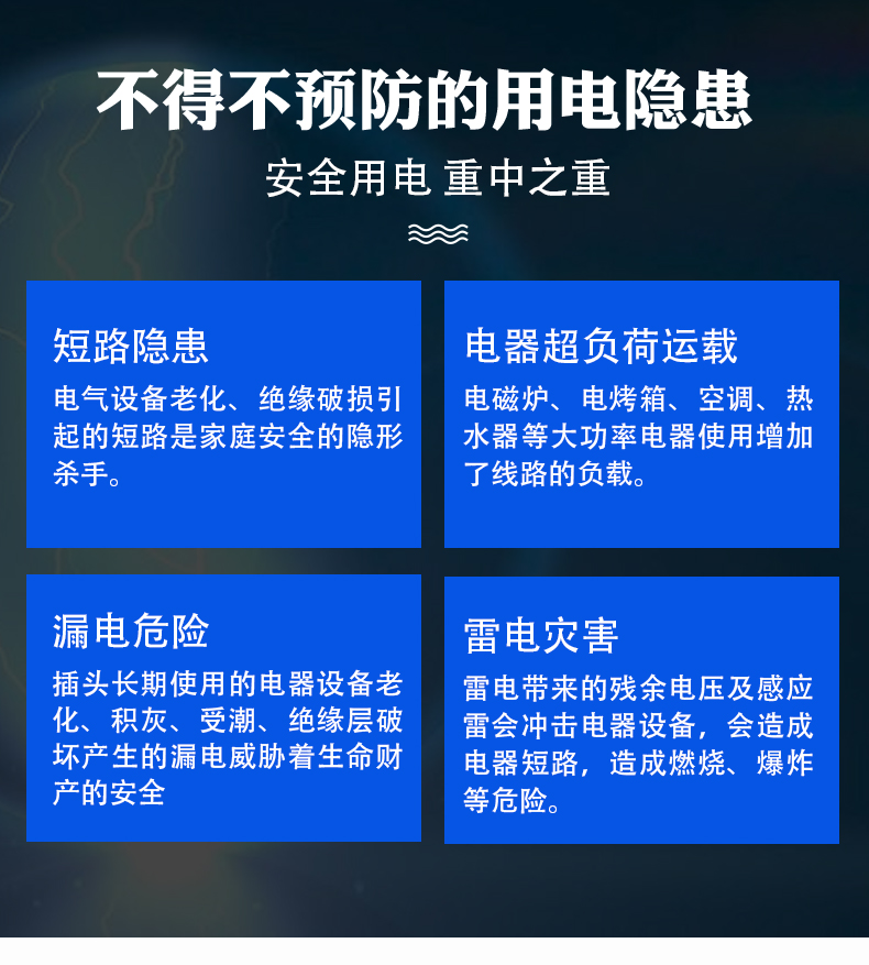 上海人民断路器透明壳带防水盒套装空气开关DZ47LE家用C45包邮 - 图1