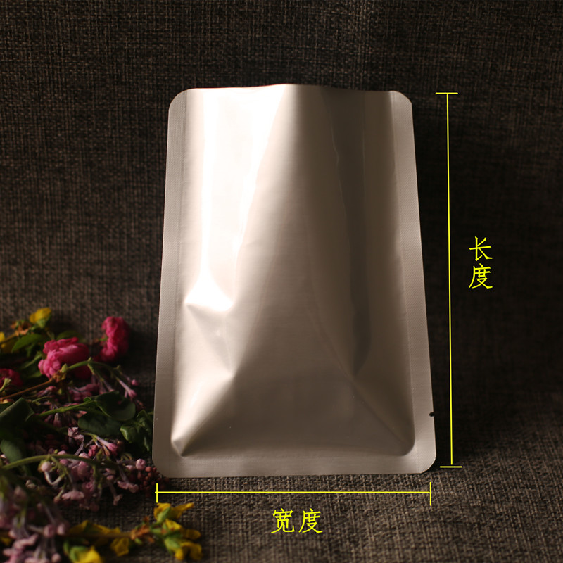 铝箔真空袋加厚食品级药粉调料烧鸡保鲜袋商用光面锡纸密封包装袋-图1