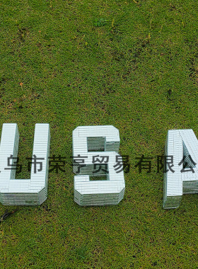 舞台玻璃反光跨境新品3d立体装饰镜面字母 Disco Letters 迪斯科