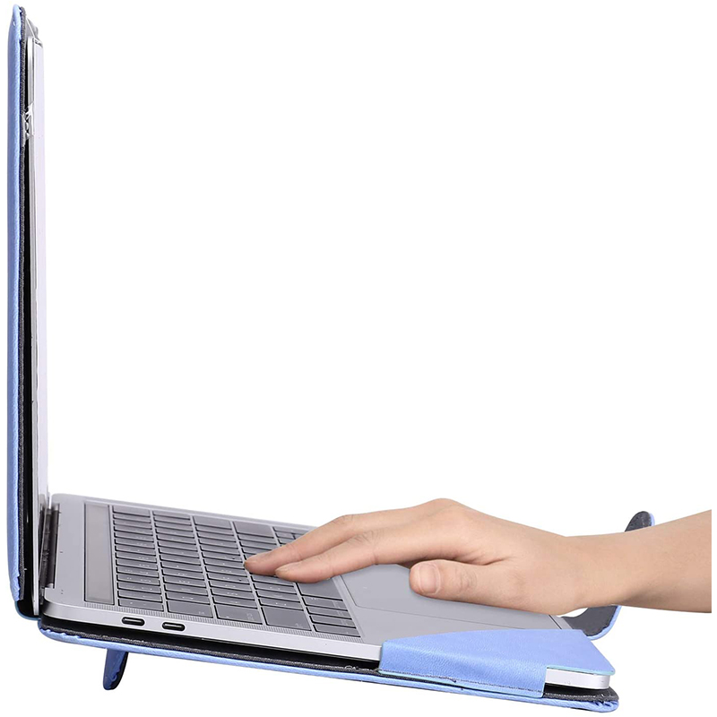 mosiso适用macbookairm3保护套苹果笔记本pro14电脑皮套带支架16-图0