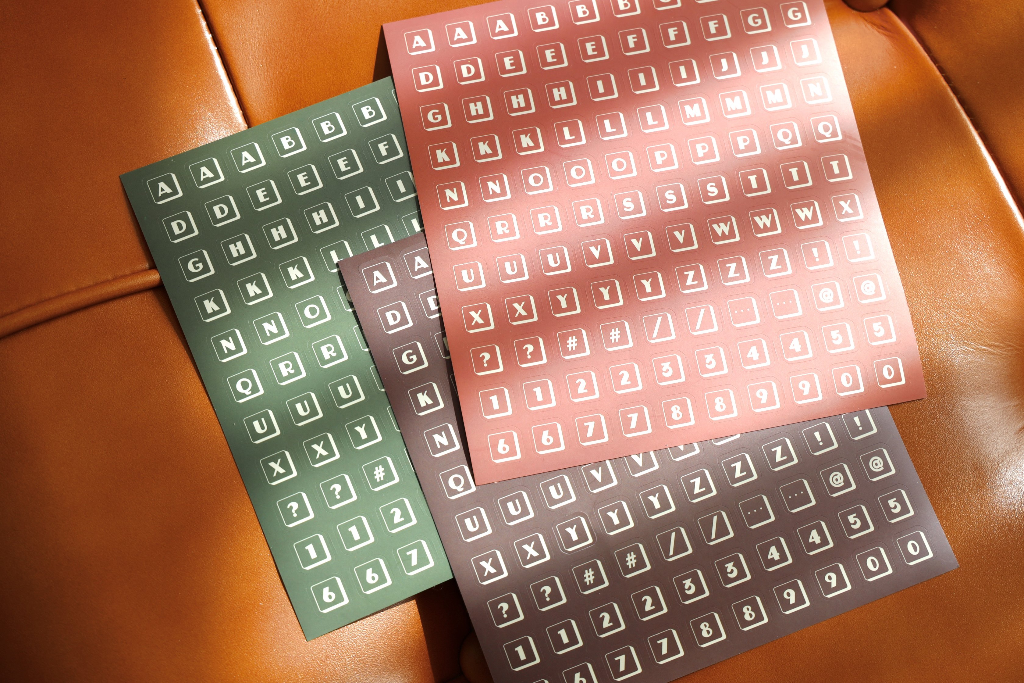 unimoco原创贴纸 复古色英文字母数字咕卡韩系手帐装饰手账素材,淘宝优惠券,粉丝福利购,淘宝优惠卷