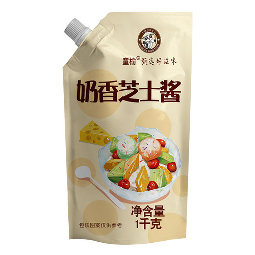 奶香芝士酱1kg奶酪酱韩式炸鸡酱料蜂蜜芥末酱吃薯条鸡块蘸酱商用 - 图3