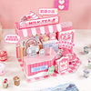 Wheat Youth DIY Milk Tea Shop Food and Play Set Stress Relief Children's Toys Birthday Gift Hand Account Luxurious Gift Box