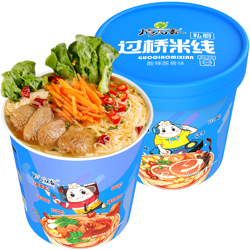 稻花香过桥米线云南米粉油炸单泡面 稻花香食品方便米线/米粉