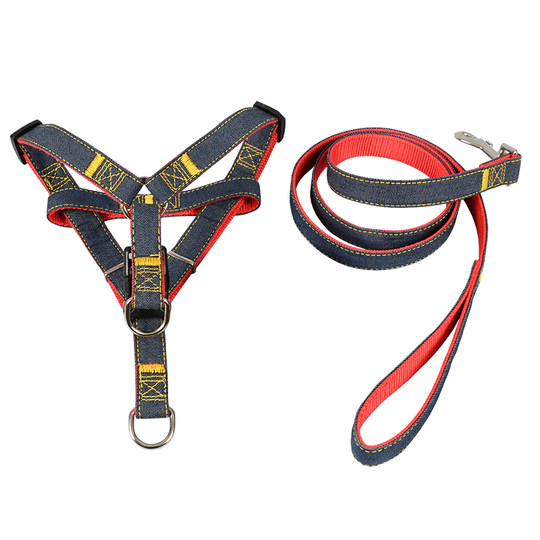 The Carroll denim leash looks good, fashionable and of good quality