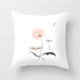 Ins pink girl bright geometric Nordic pillow case cushion simple modern model room living room sofa cushion