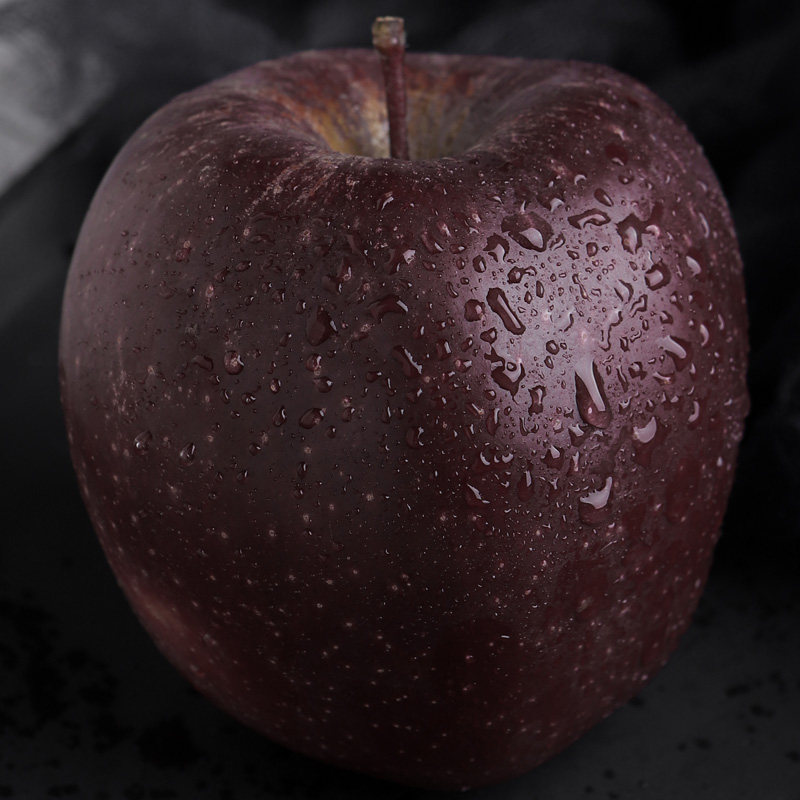 正宗云南黑卡苹果黑礼盒装当季黑钻 翠蕊苹果