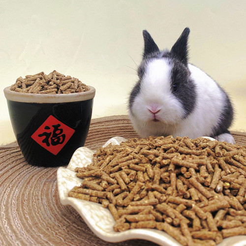 彤诚兔粮食2.2kg装宠物兔子饲料幼兔饲料成年兔垂耳兔侏儒兔粮幼 - 图0
