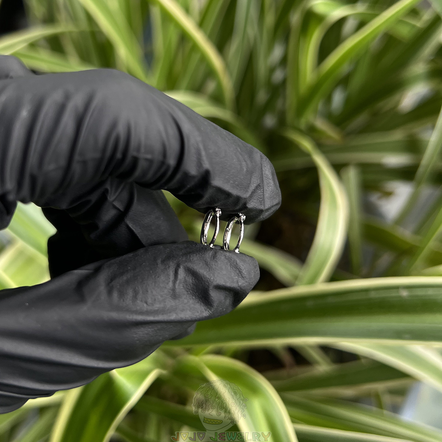 10mm小圆形耳环实验室培育钻石镶嵌Lab Diamond微型小圈耳钉配饰,淘宝优惠券,粉丝福利购,淘宝优惠卷