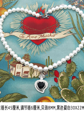 白敬亭我们新时代同款黑锆石珍珠