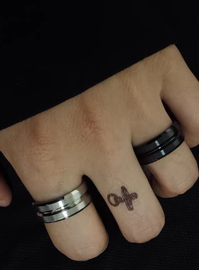 不褪色宽面大号痞帅男士款简约