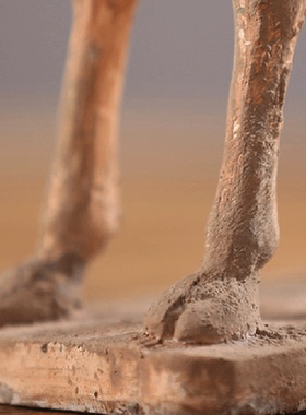 丝绸之路古代酒柜人物装饰摆件