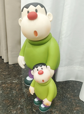 客厅卡通动漫摆件胖虎手办装饰品