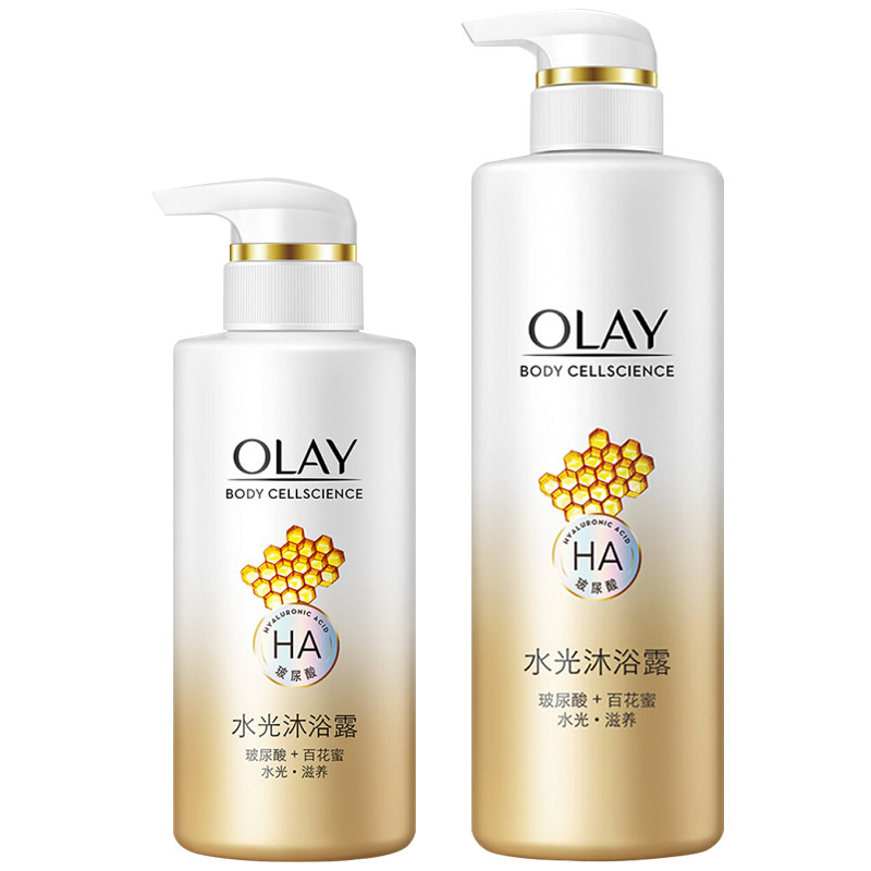 玉兰油水光滋养液乳玻尿酸体沐浴露 光合作用居家日用沐浴露