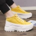 Mùa hè 2019 mới siêu cháy giày vải dày đế bệt - Plimsolls