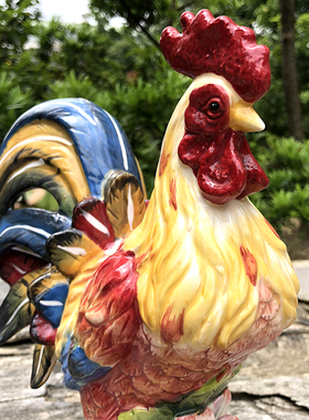 开业风水陶瓷电视柜礼物家居装饰