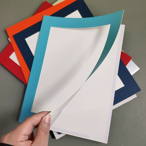 Фоторамка, простая акварель, поделки из бумаги, настенные обои, 10 шт