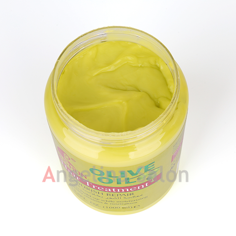 焗油膏 Olive Oil Hair Treatment Oil Conditioner Mask Lotion-图2