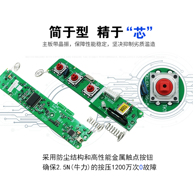 禹鼎工业遥控器F21-2S 2点单速喷砂卷扬机微型电动葫芦行车遥控器 - 图1