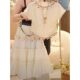 ເດັກຍິງ summer suit skirt ແຂນສັ້ນບາງໆແບບທີ່ທັນສະໄຫມ