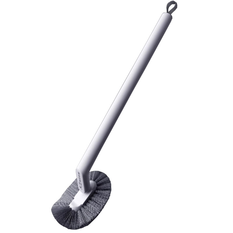 David Toilet Brush Home No Dead Angle Toilet Brush New Long Handled Bathroom No Punching Durable Wall-Mounted