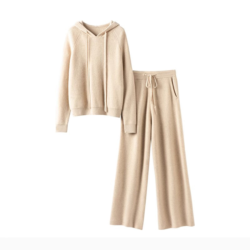 意大利~奢!连帽羊绒衫女卫衣羊绒裤女外穿羊绒套装,淘宝优惠券,粉丝福利购,淘宝优惠卷