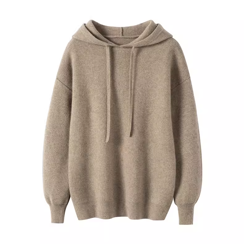 重磅推荐！稀有日本订单~四平针连帽羊绒衫女卫衣加厚毛衣女宽松,淘宝优惠券,粉丝福利购,淘宝优惠卷