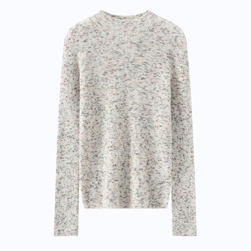 柔软到心里~100纯羊绒衫女毛衣一线成衣修身针织打底衫半高领套头,淘宝优惠券,粉丝福利购,淘宝优惠卷