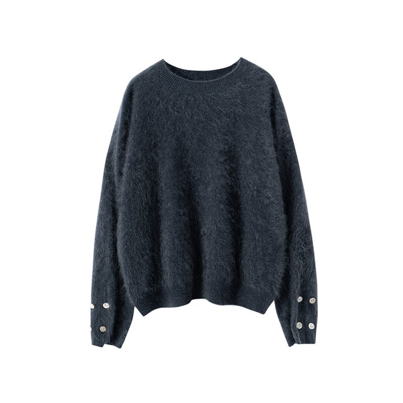 好穿百搭~2025年秋冬100%羊绒衫女针织打底衫新款圆领毛衣,淘宝优惠券,粉丝福利购,淘宝优惠卷