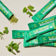 Korean direct mail positive hotel Mediterranean mint green tea powder after meal oatmeal dietary fiber 14 ຊອງ