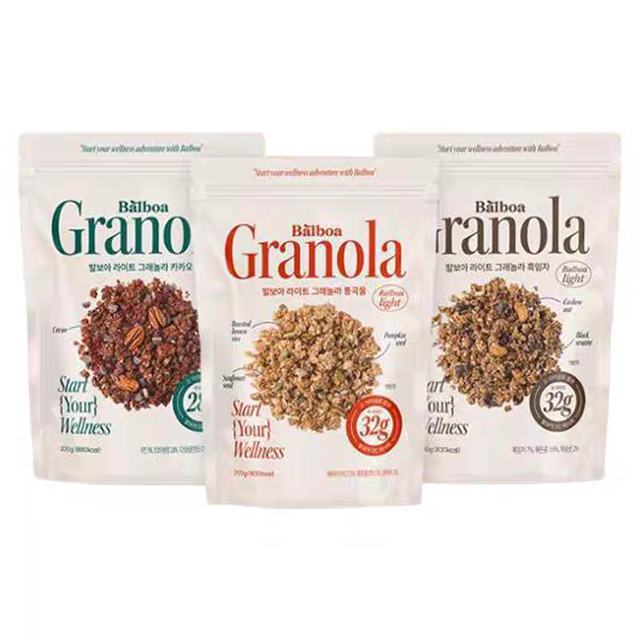 Korean direct mail balboa granola cereal fiber cereal high dietary satiety cereal 200g