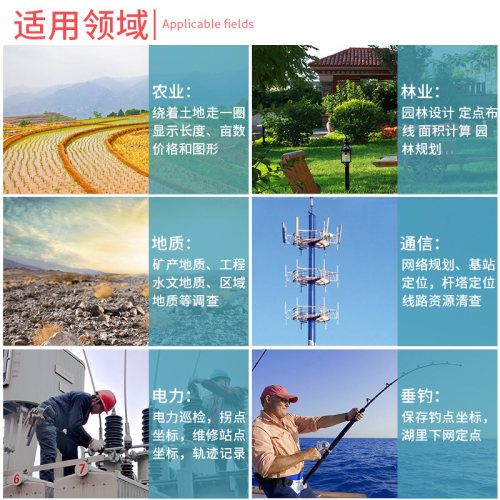 卓林A7船用gps导航仪经纬度坐标定位仪户外渔船卫星测量仪测亩仪 - 图3