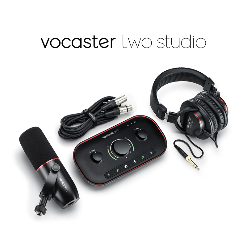 Focusrite Vocaster福克斯特VC One/Two播盒 专业蓝牙直播USB声卡 - 图0